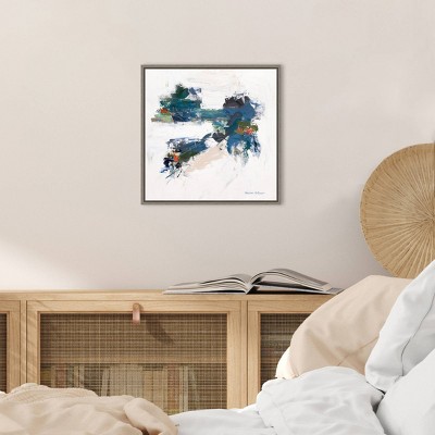 Suzanne McCourt Abstract Canvas Print with Float Frame