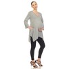 Maternity Empire Cut V-Neck Tunic Top - 2 of 3