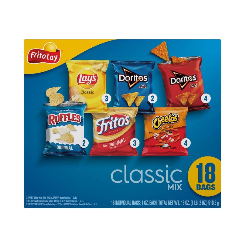Frito-Lay Variety Pack Classic Mix - 18ct, 3 of 13