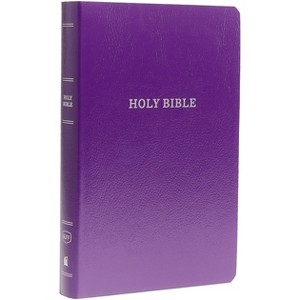 KJV, Gift and Award Bible, Imitation Leather, Purple, Red Letter Edition - by  Thomas Nelson (Paperback) - 1 of 1