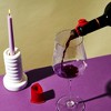 Innovine Wine Aerator Pourer with Built In Stopper, Tilt Design, Easy Pour, No Drip, Perfect for Red & White Wines, Set of 1, Raspberry - 2 of 4