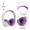 Altec Lansing Kid Safe Wireless Headphones 85dB Volume Limit - Foldable Design and Powerful Sound with 15H Battery and Active Noise Cancellation - 4 of 4
