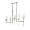 Z-Lite Emily 5 - Light Chandelier in  Polished Nickel - 3 of 4
