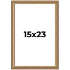 PosterPalooza | 15x23 Museum-Quality Picture Frame, UV Resistant Acrylic, Foam Board Backing, Available in 4 Finishes - 2 of 4