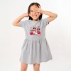 The Juniper Shop Valentine Kittens Toddler Graphic Dress - 2 of 3