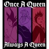 Juniors Womens Disney Once a Queen Always a Queen Sweatshirt - 2 of 3