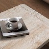 CAVINAS Minimalist Wood Texture Coffee Table for Living Room,Retro Rectangular Center Table,Living Room Furniture - 4 of 4