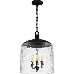 Quoizel Lighting 3 - Light Pendant in  Matte Black - 1 of 1