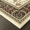 Oriental Weavers Kashan 108X1 Ivory/ Black Indoor Area Rug - 1'10" x 3' - 2 of 3