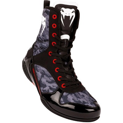 Venum Elite Boxing Shoes - Dark Camo