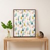Wendy Kendall tiny trees Framed Art Canvas - Society6 - 3 of 4