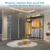 VIPEK V2C Wire Garment Rack Covered Clothes Rack, Black Metal Clothing Rack with Grey Upgarded Polyester Cover - 3 of 4