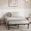 Bed Frame, Heavy Duty Metal Platform Bed, 1000LBS Capacity, Noise-Free, Anti-Sliding Slats - 2 of 4