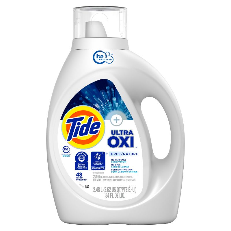 Tide Free Liquid Laundry Detergent - 84 fl oz, 3 of 9