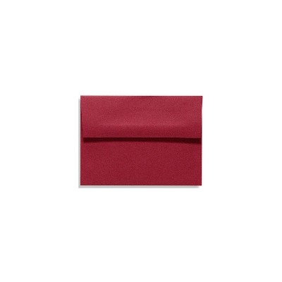 LUX A4 Invitation Envelopes 4 1/4 x 6 1/4 50/Box Garnet LUX-4872-26-50