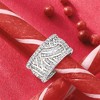 Ross-Simons 2.20 ct. t.w. CZ Eternity Band in Sterling Silver - 4 of 4