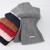 Anna-Kaci Women’s Cable Knit Scarf with Soft Textured Wool-Blend Yarn and Classic Ribbed Edges - 2 of 2