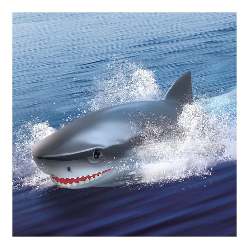 Jupiter Creations, Inc Shark Boat 2.4G Remote Control Water Toy, 3 of 5