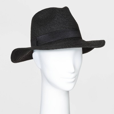 white fedora hat target