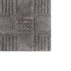 Knightsbridge Chakker Board 220 GSF Non Skid Back Bath Rug Set - 2- Piece - 17x24 and 21x34", Silver - 3 of 4