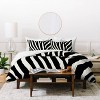 Natalie Baca Zebra Stripes Duvet Set - image 2 of 4