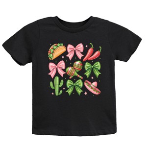 The Juniper Shop Fiesta Coquette Collage Youth Short Sleeve Tee - 1 of 4