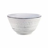 Pfaltzgraff Isabella 16-Piece Stoneware Dinnerware Set, Service for 4 - Handpainted Glazed Finish - Dinner Plates, Salad Plates, Bowls, Mugs - (Gray) - 3 of 4