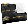 Northern Kentucky University Logo Pattern Silky 50x60 Blanket, 1 Sided 50x60 - 3 of 4