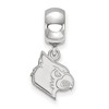 Black Bow Jewelry Sterling Silver Louisville Cardinals NCAA Bead Charm - 2 of 4
