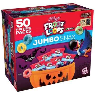 Froot Loops Halloween Jumbo Snax - 11.01oz