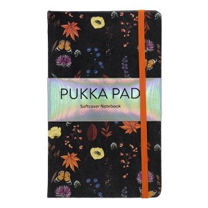 Pukka Pads Bloom Softcover Notebook with Pocket - Cream - Pack 3 - 1 of 4