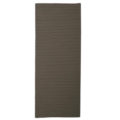 Colonial Mills Simply Home Solid Runner - Gray 2'x9'