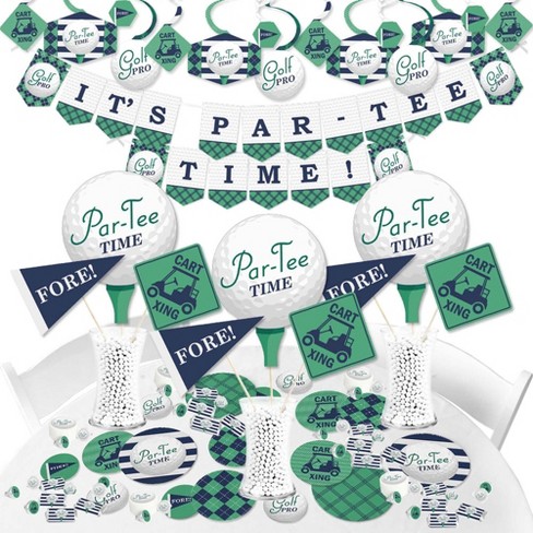 Tid Thorny af Big Dot Of Happiness Par-tee Time - Golf - Birthday Or Retirement Party  Supplies - Banner Decoration Kit - Fundle Bundle : Target