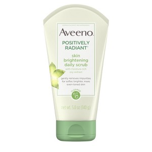 Aveeno Positively Radiant Skin Brightening Daily Scrub- 5oz