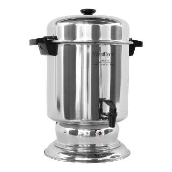 West Bend Highly Polished Aluminum Party Perk Coffee