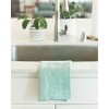 Slickblue Stone Washed Linen Tea Towel, 18 x 26 Inch Kitchen Towel with Hanging Loop in 5 Color Options - 3 of 3