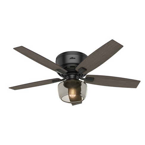 Cedar 52 inch Crystal Light Ceiling Fan with Remote –