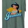 Women's - Disney Princess - Jasmine Headshot Short Sleeve Graphic T-Shirt - 2 of 4