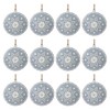 Melrose Snowflake Disc Ornament (Set of 12) - 3 of 3