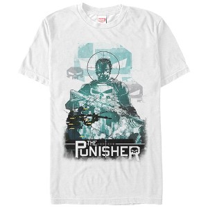 Men's Marvel The Punisher Target T-Shirt - 1 of 4