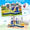 Infans Inflatable Water Slide Park Bounce House Splash Pool Water Cannon without Blower - 3 of 4