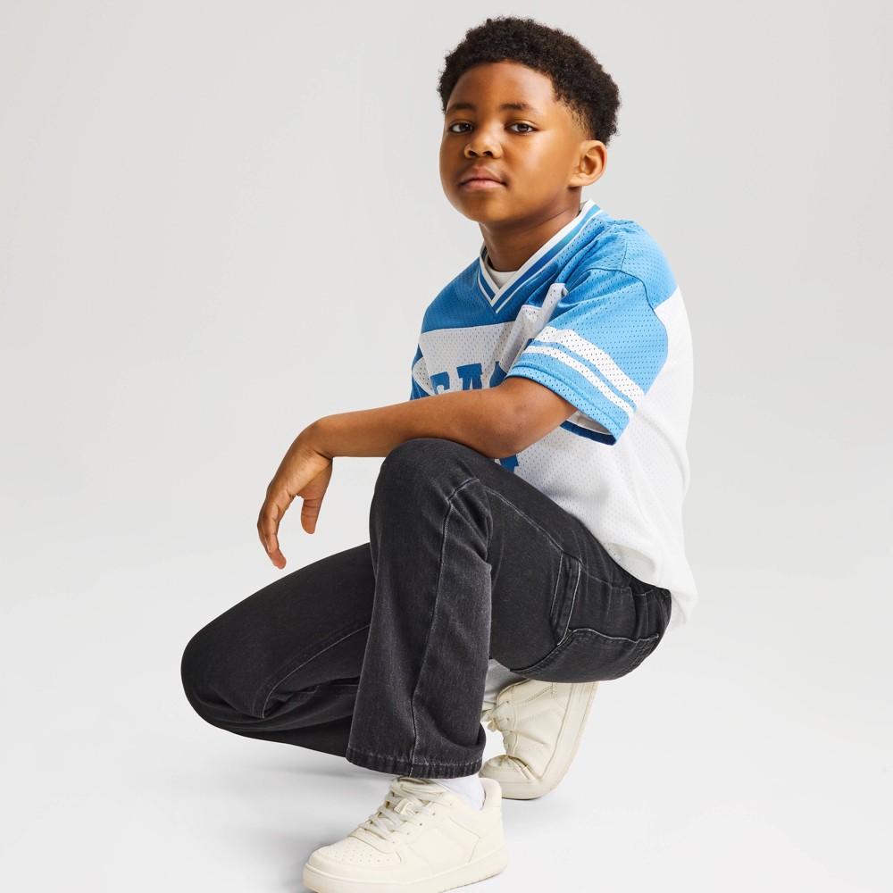 Boys' Straight Fit Carpenter Jeans - Cat & Jack™ Black 5