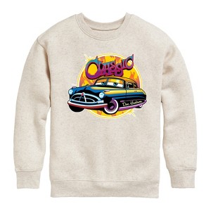 Boys' - Disney - Classic Doc Hudson Car Show Ready Graphic Long Sleeve Fleece Sweatshirt - 1 of 4