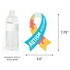 Big Dot of Happiness Autism Acceptance Decorations - DIY Awareness Paper Ribbon Cut-Out Essentials - Set of 20 - 4 of 4