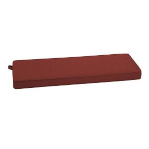 ARDEN Foam Outdoor Double Welted Bench Cushion, 48 x 18, made with ProFoam, Rain-proof, Fade Resistant - 1 of 4