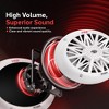 Pyle PLMR692 6'' x 9'' Marine Grade 2-Way Component Speakers - 260 Watt - White - 4 of 4