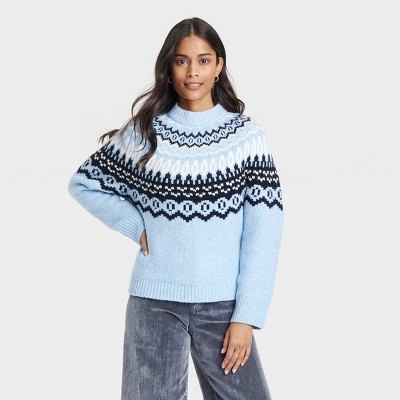 Blue sweater target sale