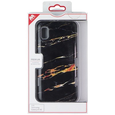 MyBat Tuff Subs Series Case for Samsung Galaxy A10e - Race Car Flames (Black)