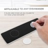 Dishwasher Magnet, Clean Dirty Sign Indicator for Dishwasher Easy to Read Signs, Sleek Design, Heavy Duty Magnet with Optional Stickers (Pastel) - 2 of 4