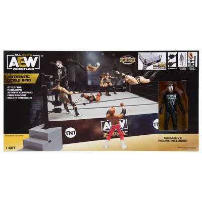 Aew Rampage Authentic Scale Ring Playset W/ Sting : Target